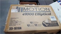 In motion e1000 Eliptical- NIB