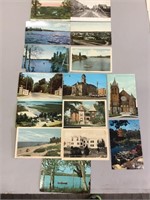 Lot of 15 Grey/Bruce County postcards.