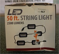 LED 50 ft. String Light Kit