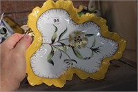 FLORAL DECORATED BOWL