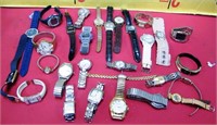 11 - APPROX 30 MIXED ESTATE WATCHES L