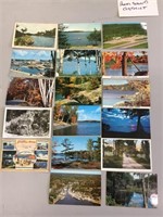 A lot of 17 Parry SoundDdistrict postcards.