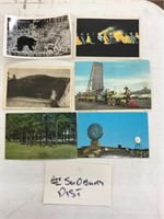 Lot of six Sudbury District postcards.