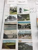 Lot of 12 Lincoln and Welland County postcards.
