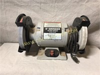 8” low rpm bench grinder