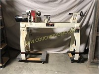 Large Jet adjustable rpm wood lathe