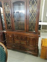 Lighted China hutch