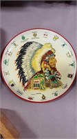 Kansas Native American plate