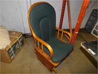 Glider rocking chair