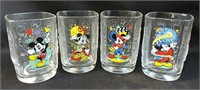 Disney World collector glasses from 2000 - all 4