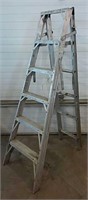 6 foot step ladder/extension ladder combo