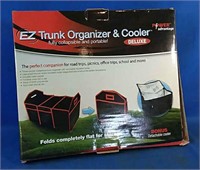 New in box EZ Trunk Organizer and cooler