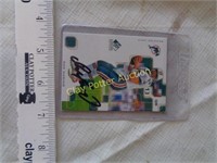 Autographed Dan Marino Football Card