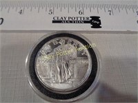1 Ounce Fine Silver Liberty Coin
