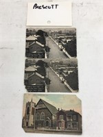 Lot of three Prescott County postcards.
