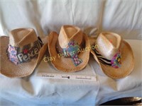 3 New Beach Cowboy Hats
