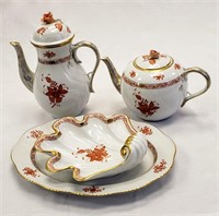 HEREND FINE HAND PAINTED PORCELAIN
