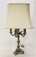 CANDELABRA STYLE TABLE LAMP
