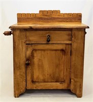 PINE AND MAPLE WASHSTAND