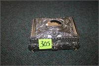 Silver Plated Jewelry Box