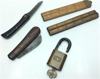 Vtg. Case Xx/ Vtg. Canoe Knife/best Lock