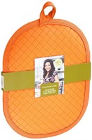 Rachael Ray Pot Holder with Silicone Grip- Orange