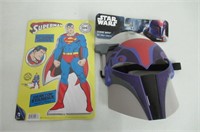 (2) Star Wars Sabine Wren Mask And Superman