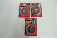 (3) Scotch Extemely Strong Mounting Tape