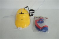 (2) The Bottle Grip 2 Pack And Drinking Hard Hat