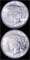 Coins - 2 - 1922 Peace Dollars