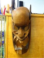 CARVED DEMONIC MASK - PHILIPPINES