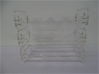 LUCITE STACKING WINE RACK