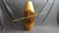 Large Wooden Decorative Vase