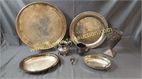 Group Of Silver plated Items