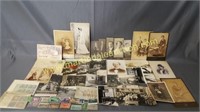 Vintage Photographs & Stamps