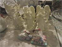 Angels Lot - 5 Angel Figurines