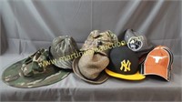 Group Of Misc Hats / Ball Caps