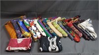Collection Of Vintage Scarves - Lot  19
