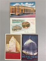 Four Toronto postcards of various landmarks.