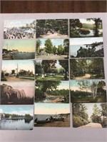 Lot of 15 various Toronto postcards.