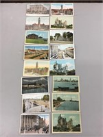 Lot of 16 various Toronto postcards.