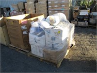 Pallet of band uniforms