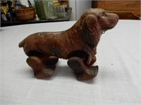 Old Dog Pull Toy - As Shown - Appears To Be