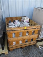 Pallet of grout