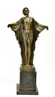 Bronze Sculpture After Demetre Chiparus