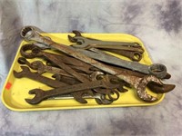 Assorted Old End Wrenches