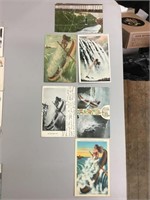 Lot of six Niagara Falls postcards.