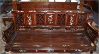 Chinese rosewood 3 seater sofa