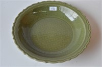 Chinese Longquan glazed charger,