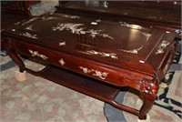 Chinese rosewood rectangular coffee table
